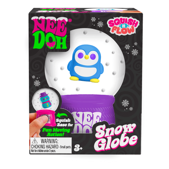 NEEDOH SQUISH N FLOW SNOW GLOBE x3n - Modern Pick – Product Selection